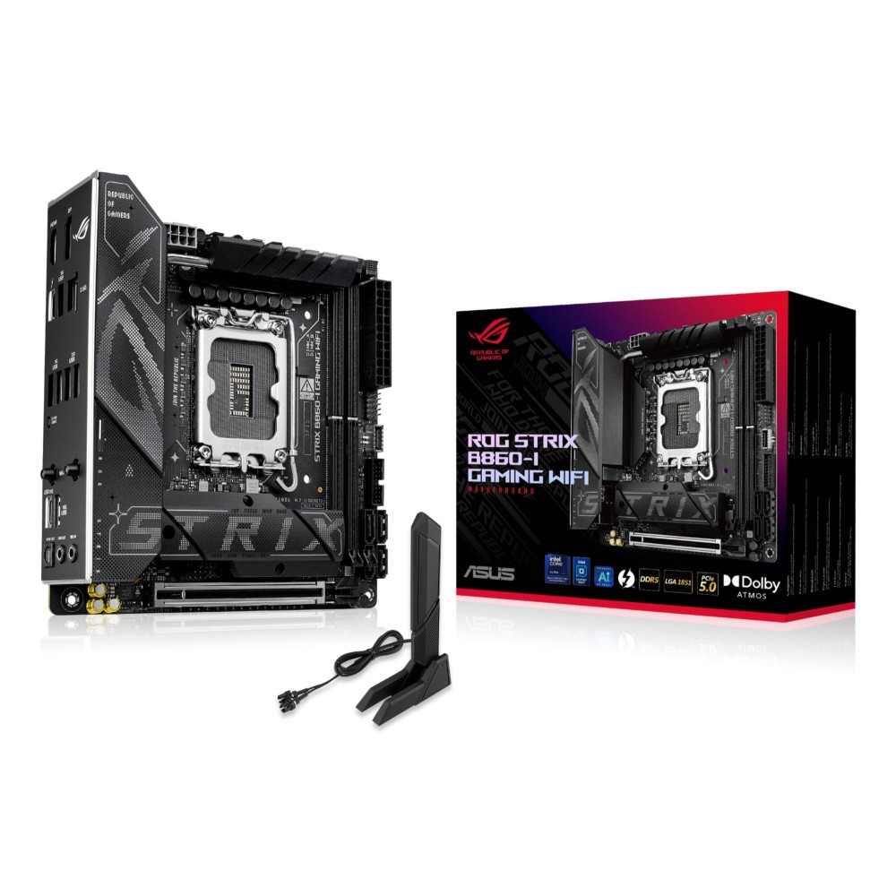 ASUS ROG STRIX B860-I WIFI Intel B860 LGA 1851 mini ITX
