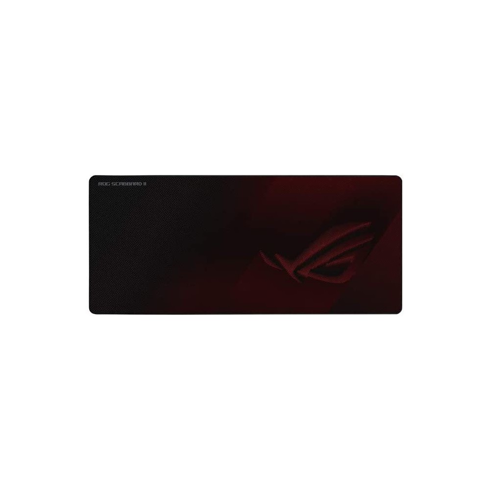 ASUS ROG Strix Scabbard II Gaming Mouse Pad Fabric Rubber 900 x 400 x 3mm Black Red