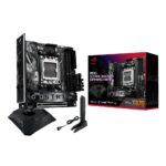 ASUS ROG Strix X870-I Gaming WiFi Motherboard, Socket AM5, X870, Mini-ITX, DDR5, Black