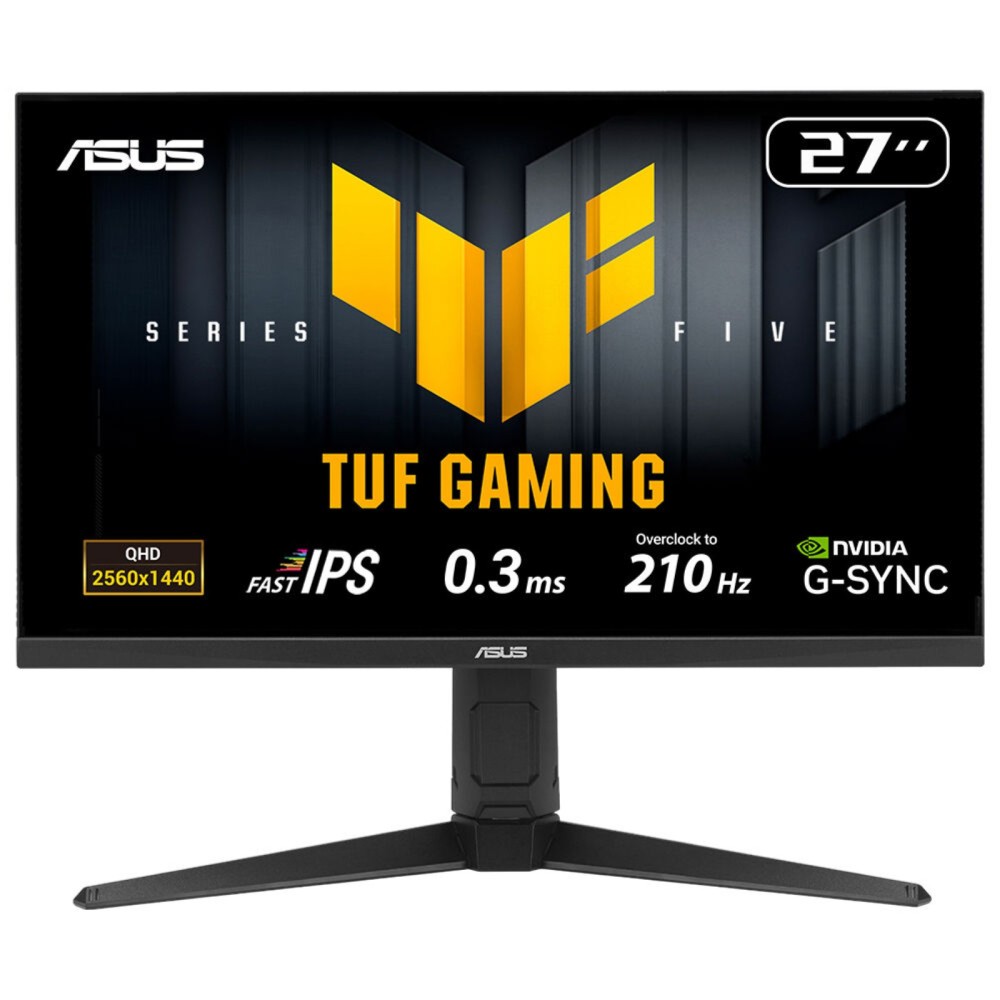 ASUS TUF Gaming VG27AQL5A 27" QHD 210Hz Fast IPS Gaming Monitor - Black ASUS TUF Gaming VG27AQL5A 27" QHD 210Hz Fast IPS Gaming Monitor - Black