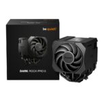 be quiet! Dark Rock Pro 6 Air Cooler, 300W TDP, 120/135mm Fans, Black