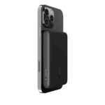 Belkin 2500 mAh Magnetic Wireless Power Bank for iPhone 12, Fast Charging, USB-C, Black