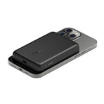 Belkin 2500 mAh Magnetic Wireless Power Bank for iPhone 12, Fast Charging, USB-C, Black