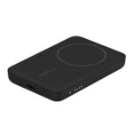 Belkin 2500 mAh Magnetic Wireless Power Bank for iPhone 12, Fast Charging, USB-C, Black