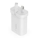 Belkin 25W USB-C PD 3.0 PPS Wall Charger for Smartphone & Tablet - White