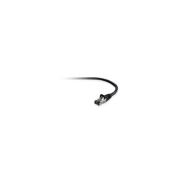Belkin 2m Cat5e U/FTP (STP) Networking Cable with RJ-45 Male Connectors, Black