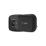 Belkin 65W Dual USB-C GaN Wall Charger with PPS, Overcharge & Overheat Protection, Black