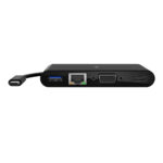 Belkin AVC005BTBK USB-C Laptop Dock Port Replicator with 4K HDMI, VGA, Gigabit Ethernet and USB-A, Black
