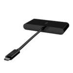 Belkin AVC005BTBK USB-C Laptop Dock Port Replicator with 4K HDMI, VGA, Gigabit Ethernet and USB-A, Black