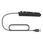 Belkin BBZ014UK Wired USB Full-Size QWERTY UK English Keyboard & 1200 DPI Mouse Combo, Black