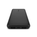 Belkin BOOST↑CHARGE 10000 mAh Black Power Bank, 15W, 3-Port (2x USB-A, 1x USB-C)