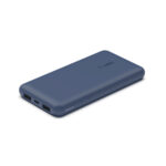 Belkin BOOST↑CHARGE 10000 mAh Power Bank, 15W Total Output, 3-Device Charging, Blue