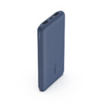 Belkin BOOST↑CHARGE 10000 mAh Power Bank, 15W Total Output, 3-Device Charging, Blue