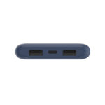 Belkin BOOST↑CHARGE 10000 mAh Power Bank, 15W Total Output, 3-Device Charging, Blue