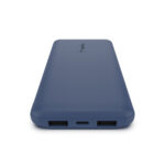 Belkin BOOST↑CHARGE 10000 mAh Power Bank, 15W Total Output, 3-Device Charging, Blue