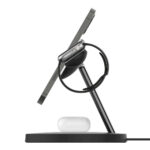 Belkin BOOST↑CHARGE PRO 3-in-1 Wireless Charger Stand with MagSafe 15W - Black