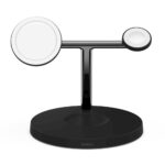 Belkin BOOST↑CHARGE PRO 3-in-1 Wireless Charger Stand with MagSafe 15W - Black