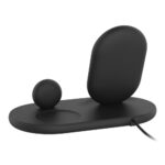 Belkin BOOST↑CHARGE WIZ001MYBK 3-in-1 Wireless Charger for iPhone, Apple Watch & AirPods - Black