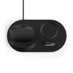 Belkin BOOST↑CHARGE WIZ001MYBK 3-in-1 Wireless Charger for iPhone, Apple Watch & AirPods - Black