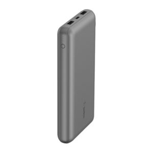 Belkin BoostCharge 20000 mAh Power Bank 15W USB-C 2x USB-A Grey