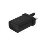 Belkin BoostCharge 25W USB-C PD 3.0 PPS Wall Charger for iPhone & Samsung Black UK Plug