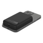 Belkin BoostCharge 5000 mAh Wireless Power Bank with USB Type-C Cable Black