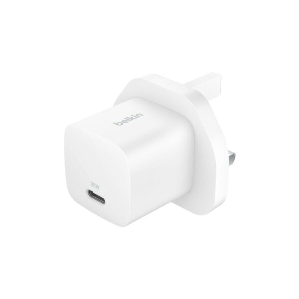 Belkin BoostCharge Universal 25W GaN Fast Charger with USB-C PD 3.1 - White