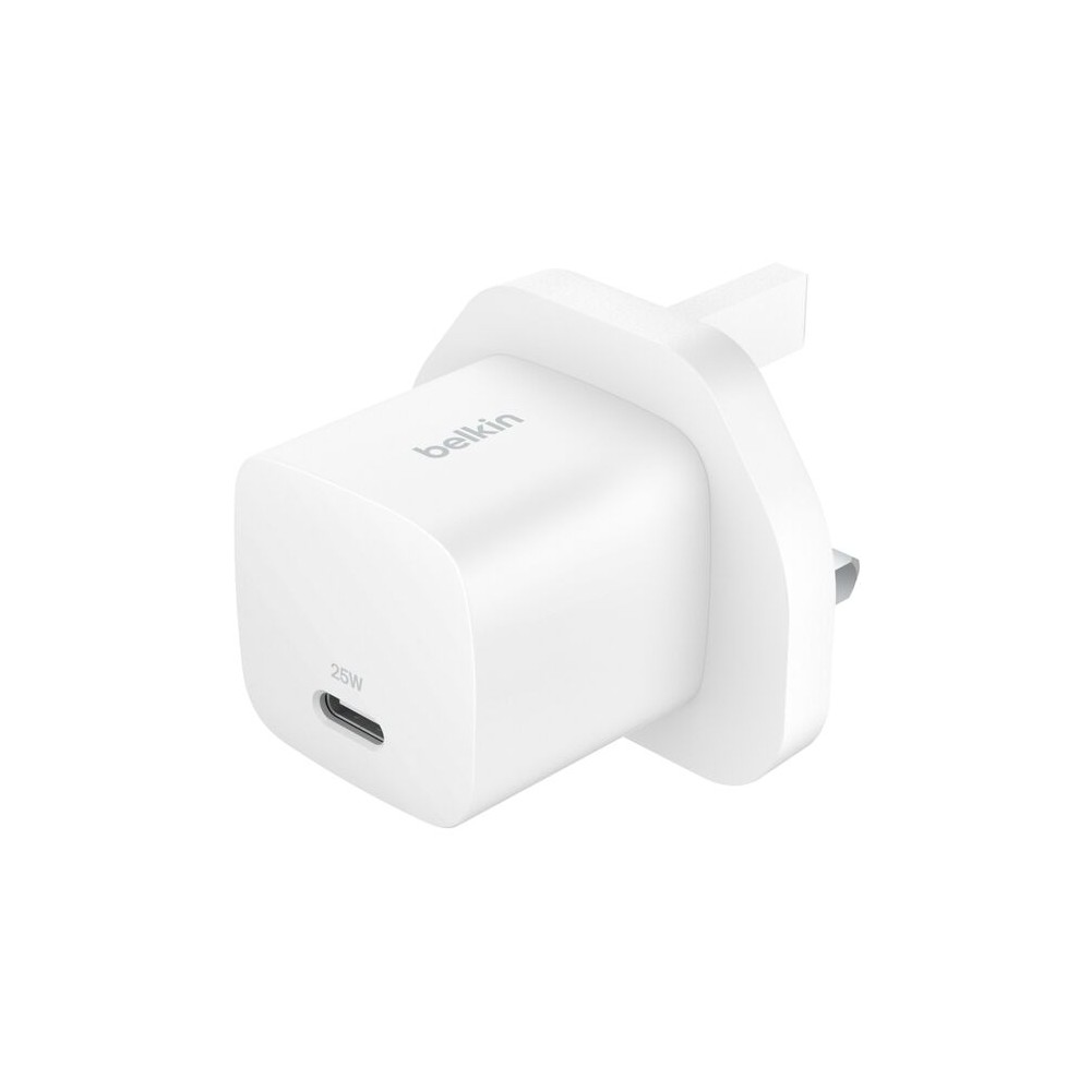 Belkin BoostCharge Universal 25W GaN Fast Charger with USB-C PD 3.1 - White Belkin BoostCharge Universal 25W GaN Fast Charger with USB-C PD 3.1 - White