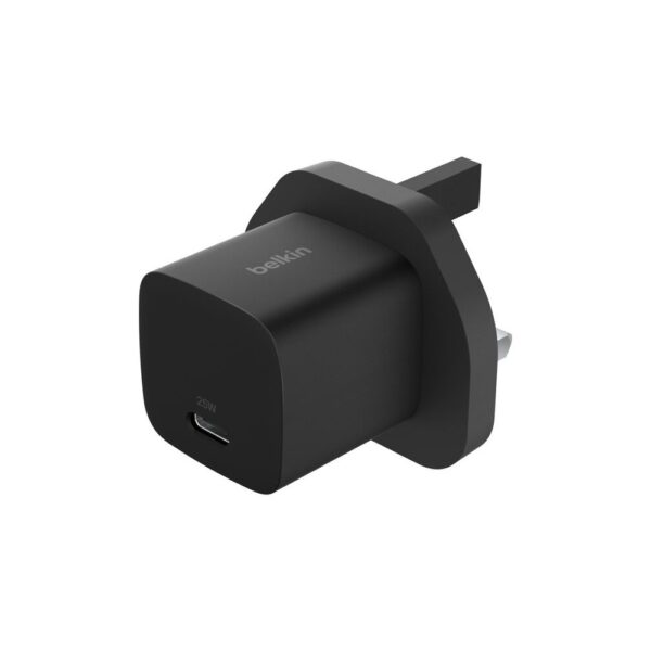 Belkin BoostCharge USB-C Wall Charger 25W Power Delivery 3.1 Black