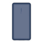 Belkin BPB012btBL Power Bank 20000 mAh 15W Portable Charger with 2x USB-A & 1x USB-C Blue