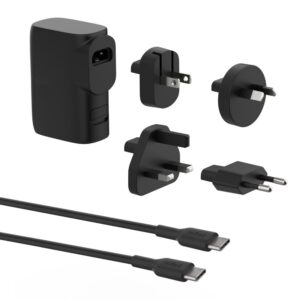 Belkin BPZ003bt1MBK-B6 Universal AC Fast Charger 25W with USB-C to USB-C Cable - Black