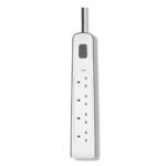 Belkin BSV400AF2M Surge Protector, 4 AC Outlets, 525J, 2m Cable, White