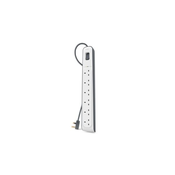 Belkin BSV603AF2M 6-Outlet Surge Protector Strip 650J 2m White