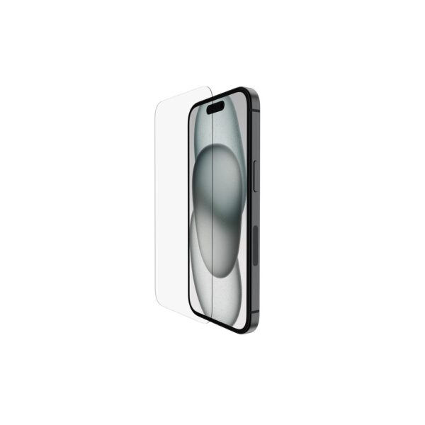 Belkin Clear Tempered Glass Screen Protector for Apple iPhone 15/14 Pro (6.1")