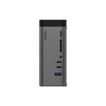 Belkin Connect 11-in-1 USB-C Docking Station with 96W Power Delivery, 8K HDMI, Gigabit Ethernet, SD Card Reader, Grey