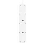 Belkin Connect 4 AC Outlet 2m Surge Protector with 2x USB-A & USB-C Fast Charging Ports White
