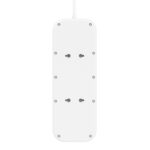 Belkin Connect 8-Gang Surge Protector USB-C PD 900J 2m White