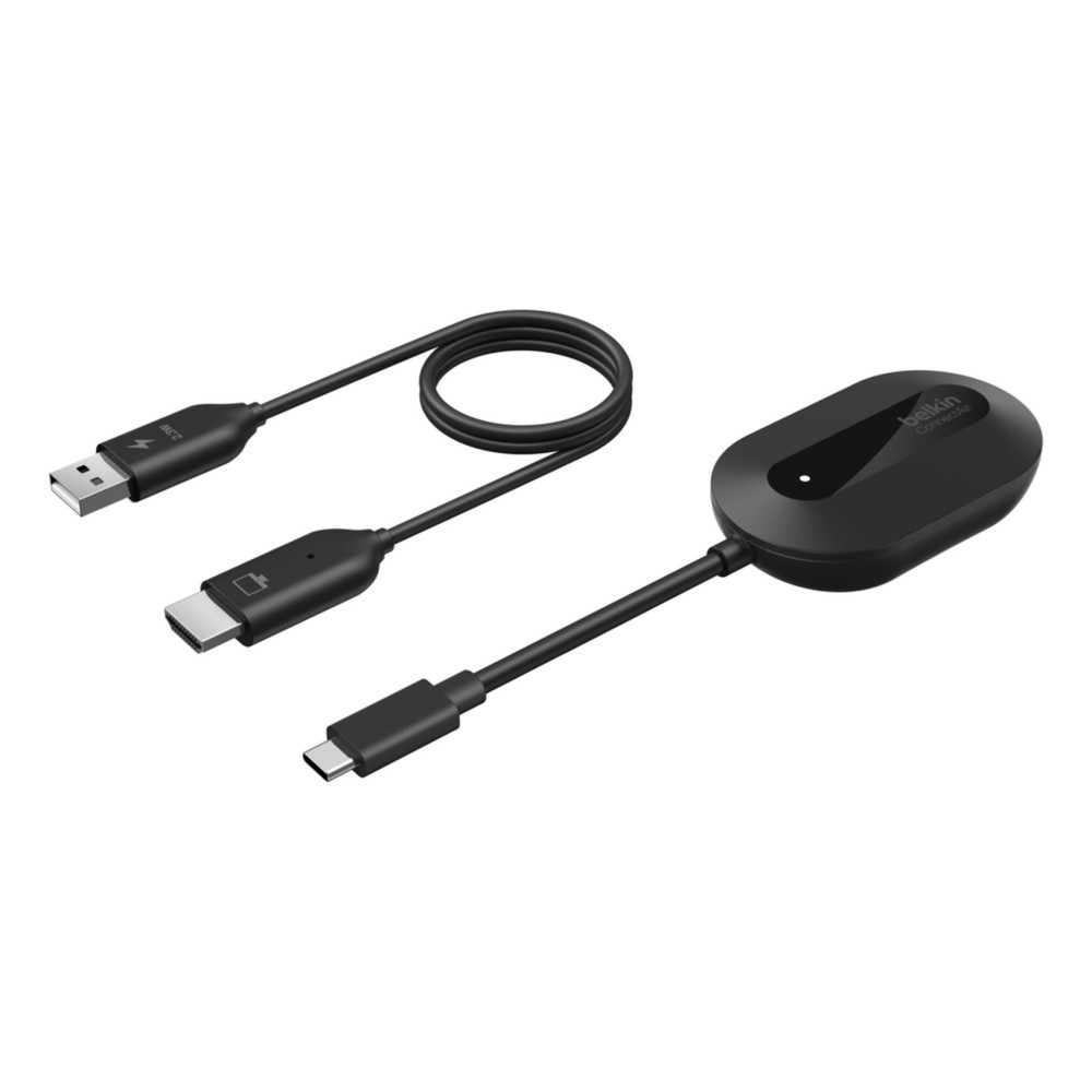 Belkin Connect Air Wireless HDMI Display Adapter, 1080p 60 Hz, Black Belkin Connect Air Wireless HDMI Display Adapter, 1080p 60 Hz, Black