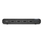 Belkin F1DN104KVM-UN-4 KVM Switch 4-Port, 4K Ultra HD, HDMI/DisplayPort, Black