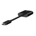Belkin F7U081BTBLK USB-C Mobile Device Charger Black, 60W, 2x USB-C Ports, Indoor