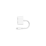 Belkin F8J198BTWHT Lighting Audio + Power RockStar Adapter, Lighting Male to Lightning Female, White
