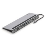 Belkin INC004 11-in-1 USB-C Multiport Laptop Docking Station 100W Black, Grey