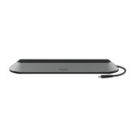 Belkin INC014BTSGY USB-C 11-Port Docking Station, 100W PD, 4K 60Hz, 2.5Gbps Ethernet, Black/Grey