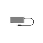 Belkin INC024HQSGY USB-C 8-in-1 Hub with 100W Power Delivery, 4K 60Hz HDMI, 2.5 Gigabit Ethernet, Grey