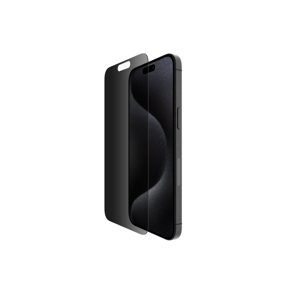 Belkin iPhone 15 Pro Max Tempered Glass Privacy Screen Protector 6.7" Transparent Belkin iPhone 15 Pro Max Tempered Glass Privacy Screen Protector 6.7" Transparent