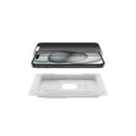 Belkin OVA147ZZ Frameless Display Privacy Filter for iPhone 15, 6.1", Tempered Glass, 9H