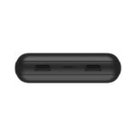 Belkin Power Bank 20K 20000 mAh Black with 2x USB-A and 1x USB-C Ports, USB-A to USB-C Cable