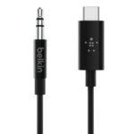 Belkin RockStar USB-C to 3.5mm Audio Cable Black