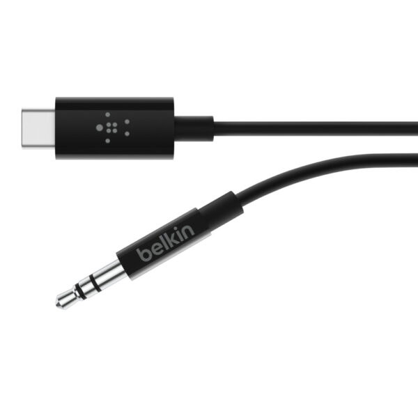 Belkin RockStar USB-C to 3.5mm Audio Cable Black