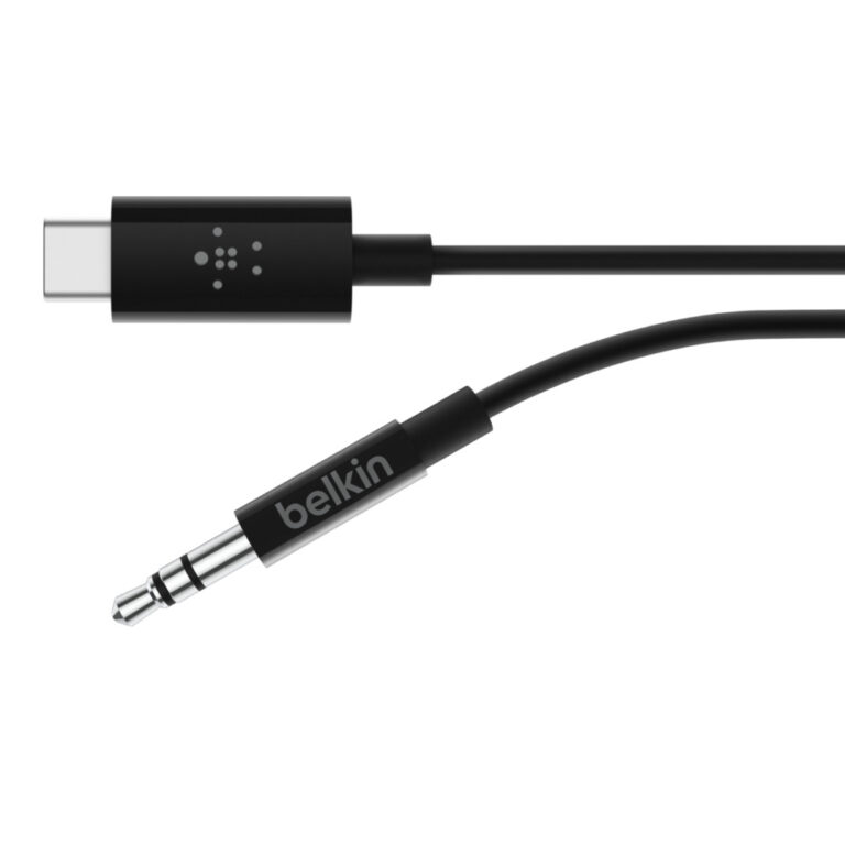 Belkin RockStar USB-C to 3.5mm Audio Cable Black